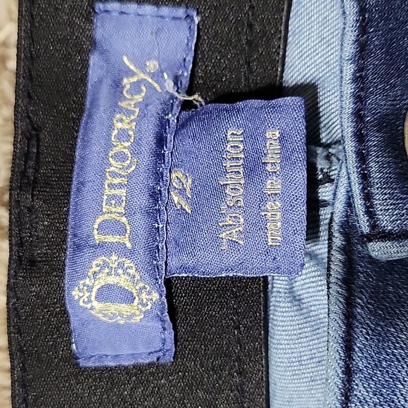 Democracy Women's Blue Skinny Jeans Sz12 - Picture 2 of 9